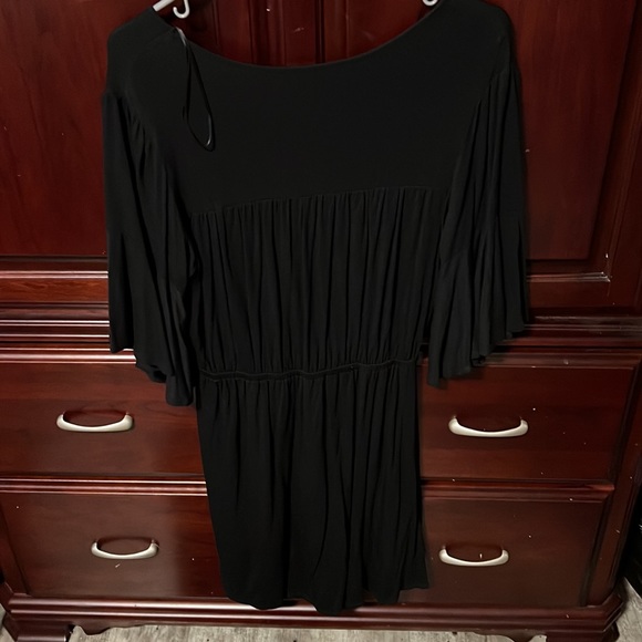 Gentle Fawn black dress - new without tags. Size med- braided waist tie - Picture 4 of 5